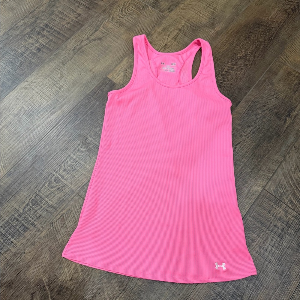 Women’s Under Armour Neon Pink Racerback Athletic Tank